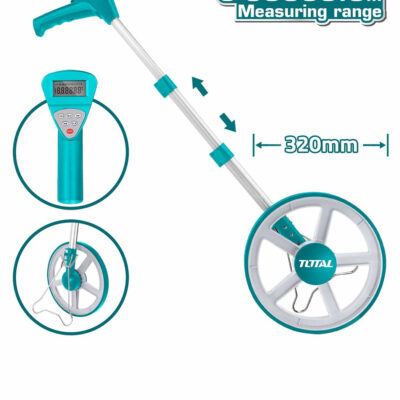 TOTAL TMT19923 Digital Display Measuring Wheel