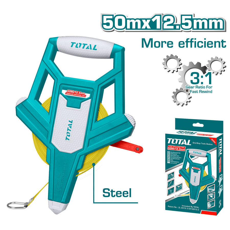 TOTAL TMT710506 Steel Measuring Tape