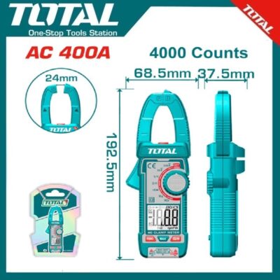 TOTAL TMT762001 Digital Ac Clamp Meter