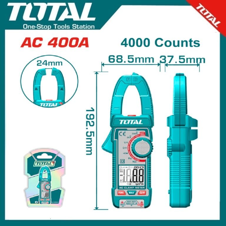 TOTAL TMT762001 Digital Ac Clamp Meter
