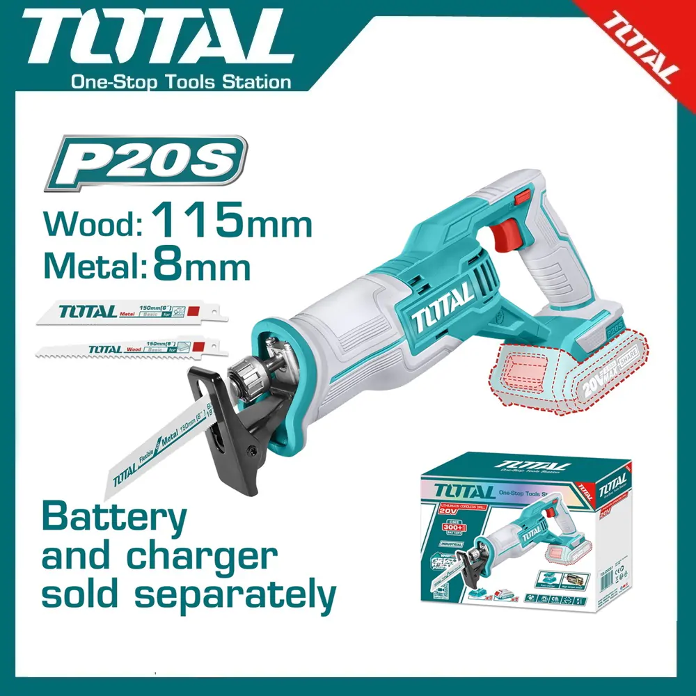 TOTAL TRSLI1152 Cordless Reciprocating Saw