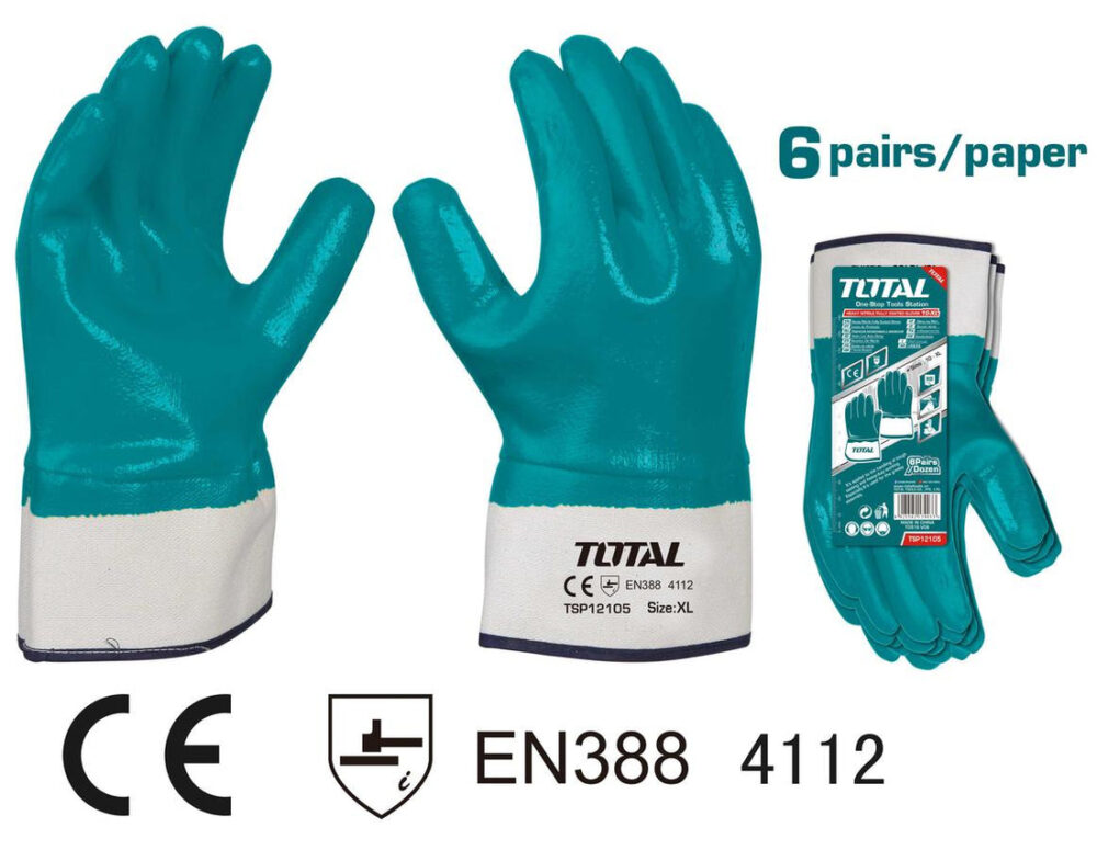 TOTAL TSP12105 Nitrile Gloves