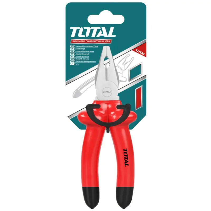 TOTAL THTIP181 Insulated Combination Pliers