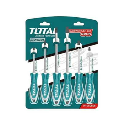 TOTAL THT250606 6 Pcs Screwdriver Set