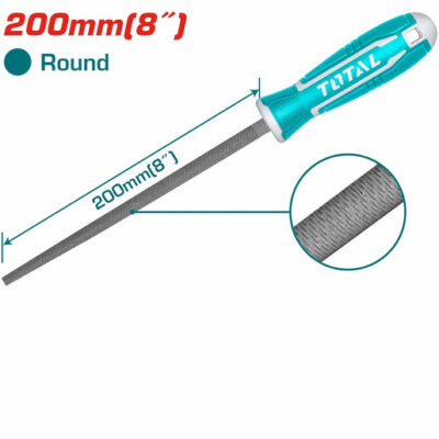 TOTAL THT91686 Half Round Wood File